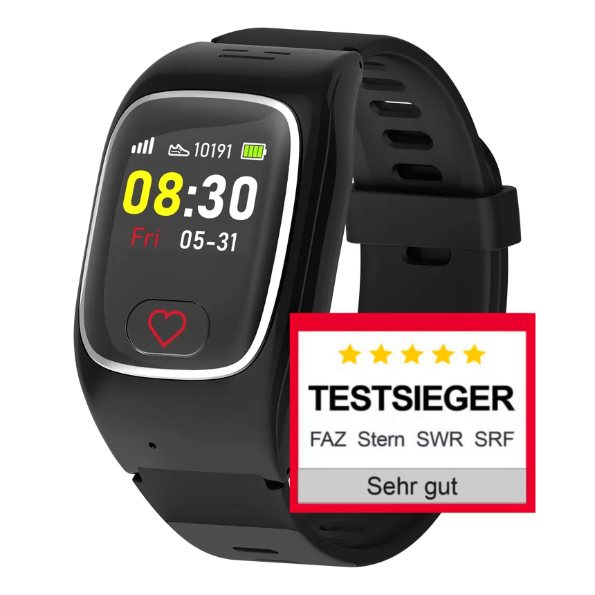 Mobile Notruf-Smartwatch